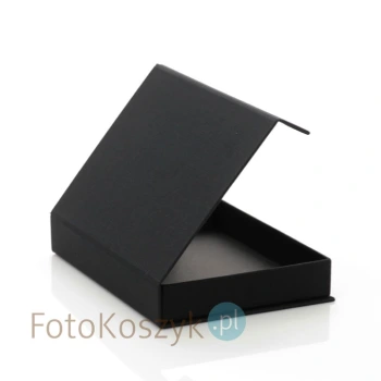 Czarne Płócienne Pudełko SF Na Zdjęcia 13x18 (do 100 zdjęć)