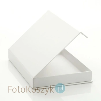 OUTLET - Białe pudełko na zdjęcia z magnesem 15x23 (do 100 zdjęć)