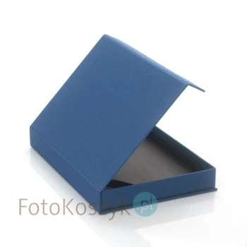 Granatowe pudełko na zdjęcia 15x23 (do 100 zdjęć)