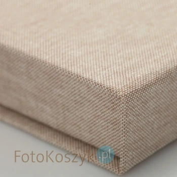 Pudełko płótno na zdjęcia 15x23 i pendrive (do 100 zdjęć)