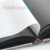 Album wklejany ślubny Gedeon Love silver XL (tradycyjny 100 czarnych stron)