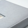 Album ślubny wklejany Gedeon Love silver (tradycyjny 40 czarnych stron)