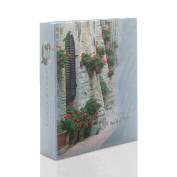 Album na zdjęcia wsuwane Street niebieski (200 zdjęć 10x15)