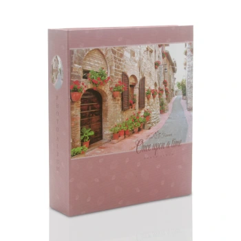 Album na zdjęcia wsuwane Street wrzosowy (200 zdjęć 10x15)