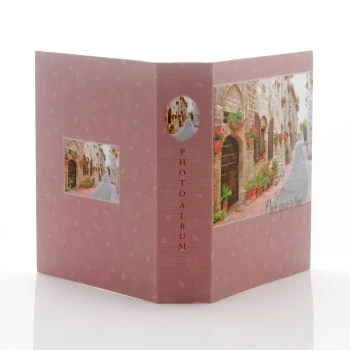 Album na zdjęcia wsuwane Street wrzosowy (200 zdjęć 10x15)