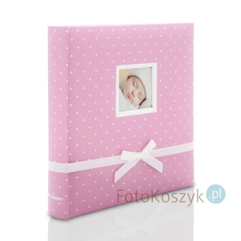 Album dziecięcy Fandy Sunshine Róż (tradycyjny 60 kremowych stron)