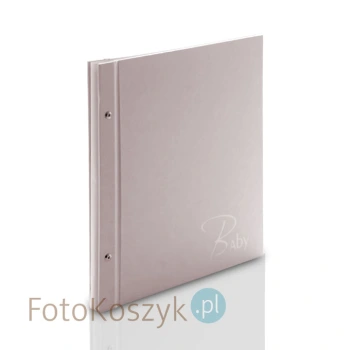 Album dziecięcy Walther Sinfonia Baby różowy XL (tradycyjny 40 kremowych stron)