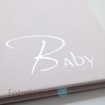 Album dziecięcy Walther Sinfonia Baby różowy XL (tradycyjny 40 kremowych stron)