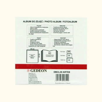 Album Gedeon Art-8 (tradycyjny 60 kremowych stron)