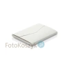 Teczka Kraft na zdjęcia 15x21 (biało-brązowa) plus rzepy