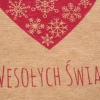 Teczka świąteczne serce na zdjęcia 13x18