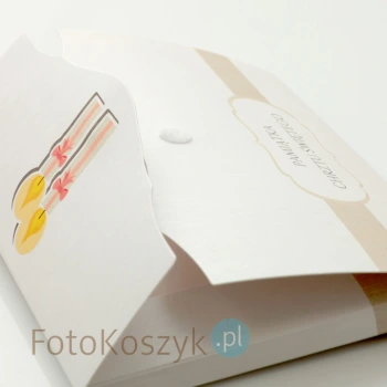 Teczka Pamiątka Chrztu Świętego na zdjęcia 15x23