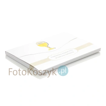 Teczka komunijna kielich na zdjęcia 15x21