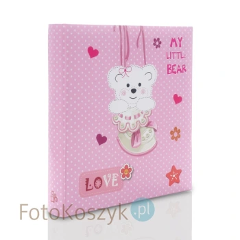 Album dziecięcy Teddy Bear R XL (tradycyjny 60 kremowych stron)