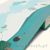 Album dziecięcy Panodia Foxy Blue (tradycyjny 60 kremowych stron)