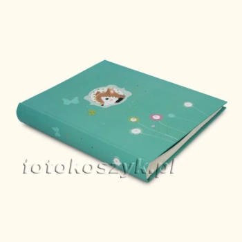 Album dziecięcy Panodia Foxy Blue (tradycyjny 60 kremowych stron)