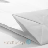 Biała torba LUX papierowa (3 rozmiary do wyboru)