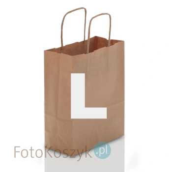 Brązowa torba LUX (rozmiar L)