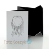 Album TS Leporello 15x23 Łapacz Snów b&w (5 czarnych kart)
