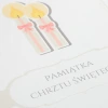 Album TS Leporello 15x21 chrzest (5 kremowych kart)