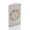 Mini-Album TS Nasz Ślub kwiaty na dwa zdjęcia 13x18