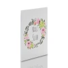 Album TS Leporello 10x15 Nasz Ślub kwiaty (5 czarnych kart)