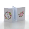 Album TS Leporello 15x23 Nasz Ślub kwiaty (5 białych kart)