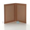 Mini-album kraft TS na dwa zdjęcia 15x23