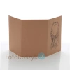 Mini-album kraft TS Łapacz Snów na trzy zdjęcia 15x23