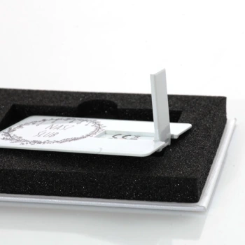 Pudełko na pendrive karta kredytowa TS Nasze Zdjęcia B&W