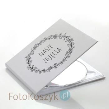 Etui małe Nasze zdjęcia B&W (na 2 płyty)