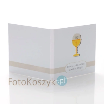 Etui małe TS komunia kielich (na 2 płyty CD/DVD)