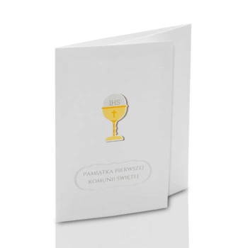 Mini-Album Komunijny TS kielich - zestaw: 4 zdjęcia 15x21