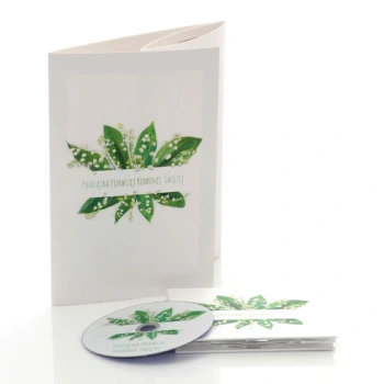 Mini-Album Komunijny TS konwalie- zestaw: 4 zdjęcia 15x21