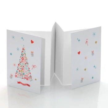 Album TS Leporello 15x21 choinka (5 kremowych kart)