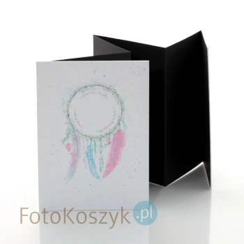 Album TS Leporello 15x21 Łapacz Snów kolor (5 czarnych kart)