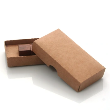 Pudełko na pendrive drewniany TS kraft