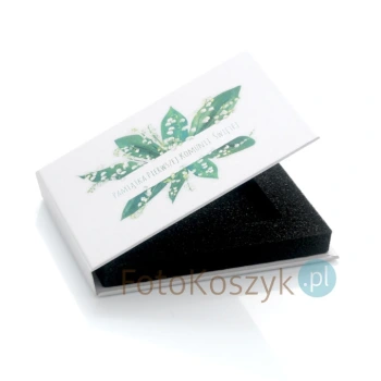 Pudełko na pendrive karta kredytowa TS konwalie