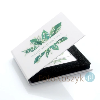 Pudełko na pendrive karta kredytowa TS konwalie
