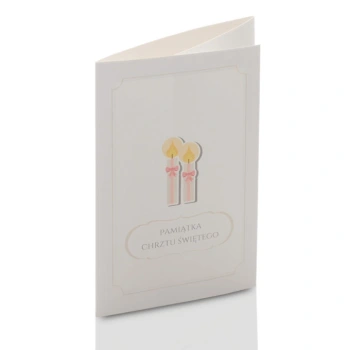 Mini-Album TS Na Chrzest zestaw: 4 zdjęcia 15x21