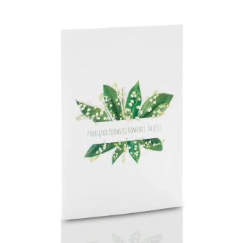 Mini-Album Komunijny TS konwalie na trzy zdjęcia 13x18