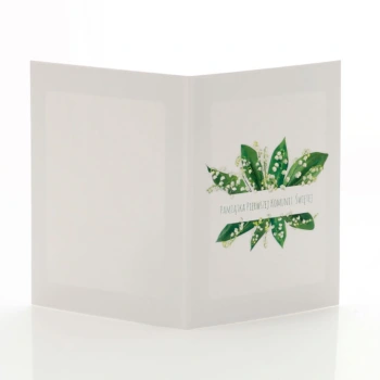 Mini-Album komunijny TS Konwalie na dwa zdjęcia 15x21