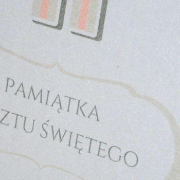 Album Leporello TS 10x15 chrzest (5 białych kart)
