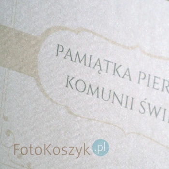 Album TS leporello 13x18 komunijny kielich (5 białych kart)