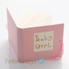 Album dziecięcy Baby Girl (tradycyjny, 60 kremowych stron)