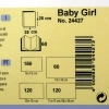Album dziecięcy Baby Girl (tradycyjny, 60 kremowych stron)