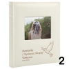 Album komunijny wklejany 60 kremowych stron, personalizowany, 5 wzorów