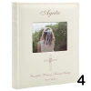 Album komunijny wklejany 60 kremowych stron, personalizowany, 5 wzorów