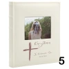 Album komunijny wklejany 60 kremowych stron, personalizowany, 5 wzorów