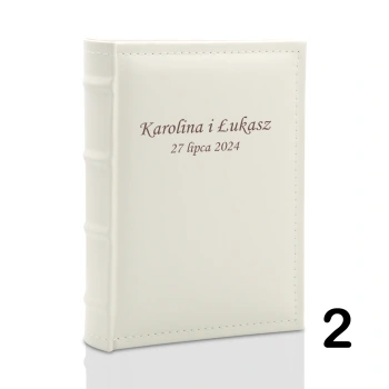 Album ślubny, wsuwany, 100 zdjęć 13x18, personalizowany, 12 wzorów